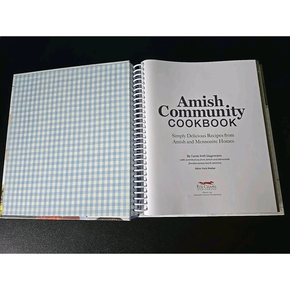 Amish Community Cookbook Simply‎ Delicio Carole Roth Giagnocavo Hardcover
